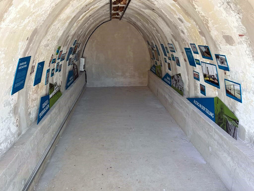 Grenzturm Ausstellung im Bunker in Neu Bleckede